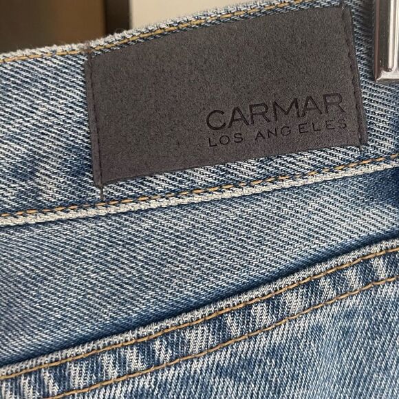 16. Carmar Portia Polaris distressed ripped Jeans 27 - Picture 5 of 10